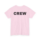 Crew T-Shirt | Professional Event & Staff Back-Print Tee 👥