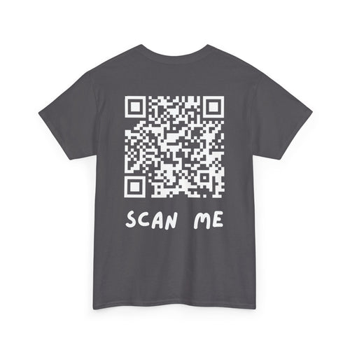 Custom QR Code T-Shirt | Scan & Discover Hidden Links