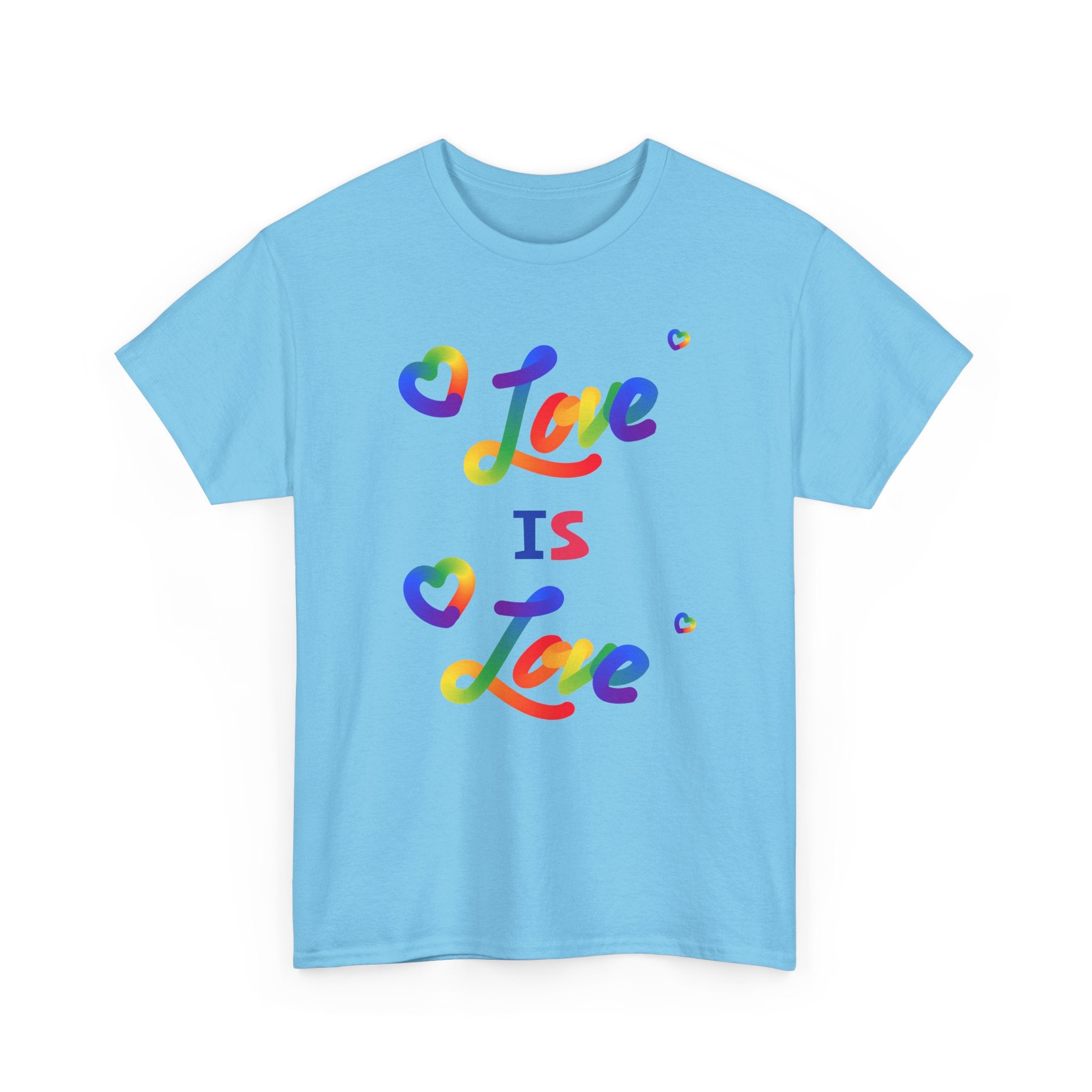 Love is Love Rainbow T-Shirt | Celebrate Pride and Equality
