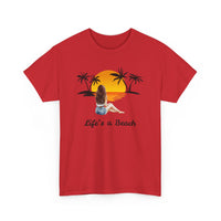 Life's a Beach T-Shirt | Fun & Relaxed Summer Vibes