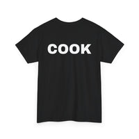 Cook T-Shirt | Professional or Backyard Kitchen Cook Back-Print Tee 🍳
