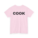 Cook T-Shirt | Professional or Backyard Kitchen Cook Back-Print Tee 🍳