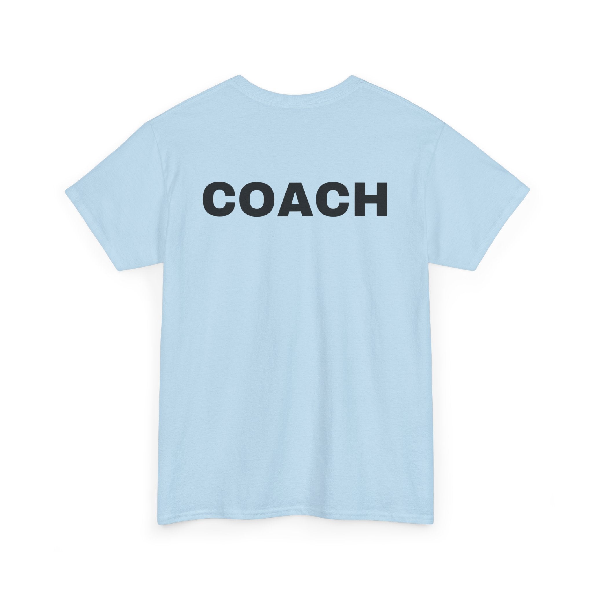 Coach T-Shirt | Professional Team Leader & Sports Tee 📋👟