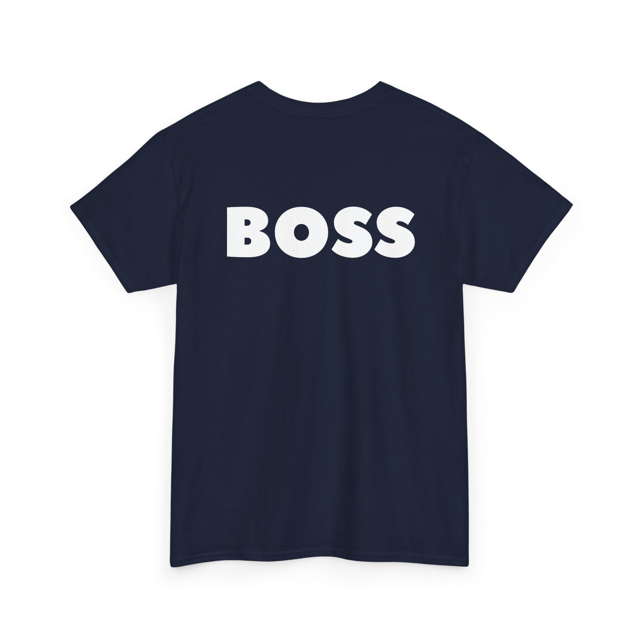Boss T-Shirt with Back Print | Bold Statement Tee