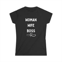Woman Wife Boss T-Shirt 