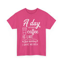 A Day Without Coffee Is Like... Just Kidding, No Idea! | Funny Coffee T-Shirt
