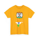 Made In India T-Shirt | Indian Flag & Country Map Outline T-Shirt 🧡🤍💚