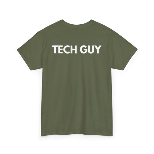 Tech Guy T-Shirt | Professional IT & Support Back-Print Tee 💻
