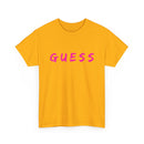 Guess T-Shirt for that brave female | Minimalist Front-Print Graphic Tee ❓✨