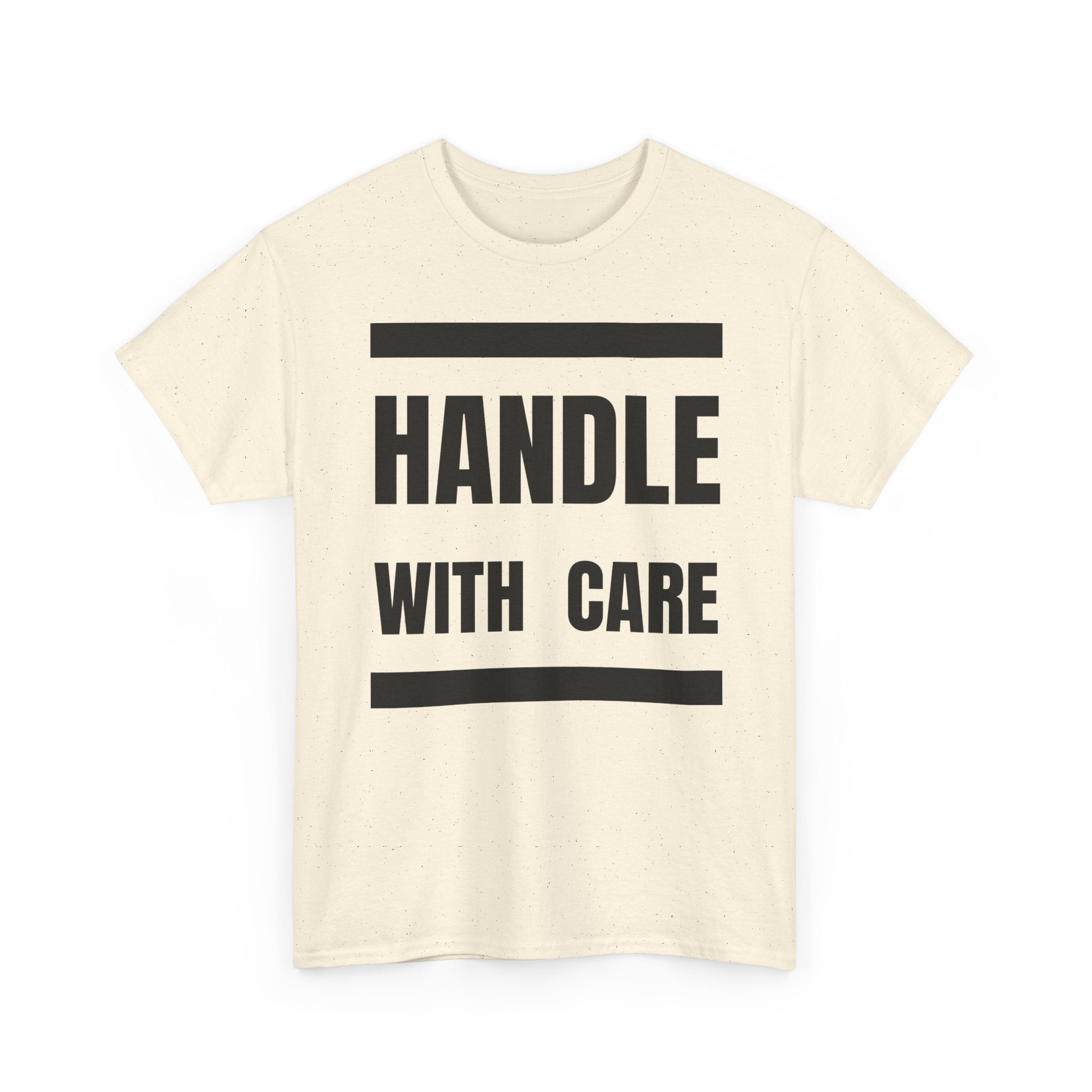 Handle With Care T-Shirt | Fragile Personality Funny Tee ⚠️👕