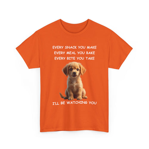 Custom Dog Photo T-Shirt | Every Snack You Make Funny Pet Tee – 🐶📸