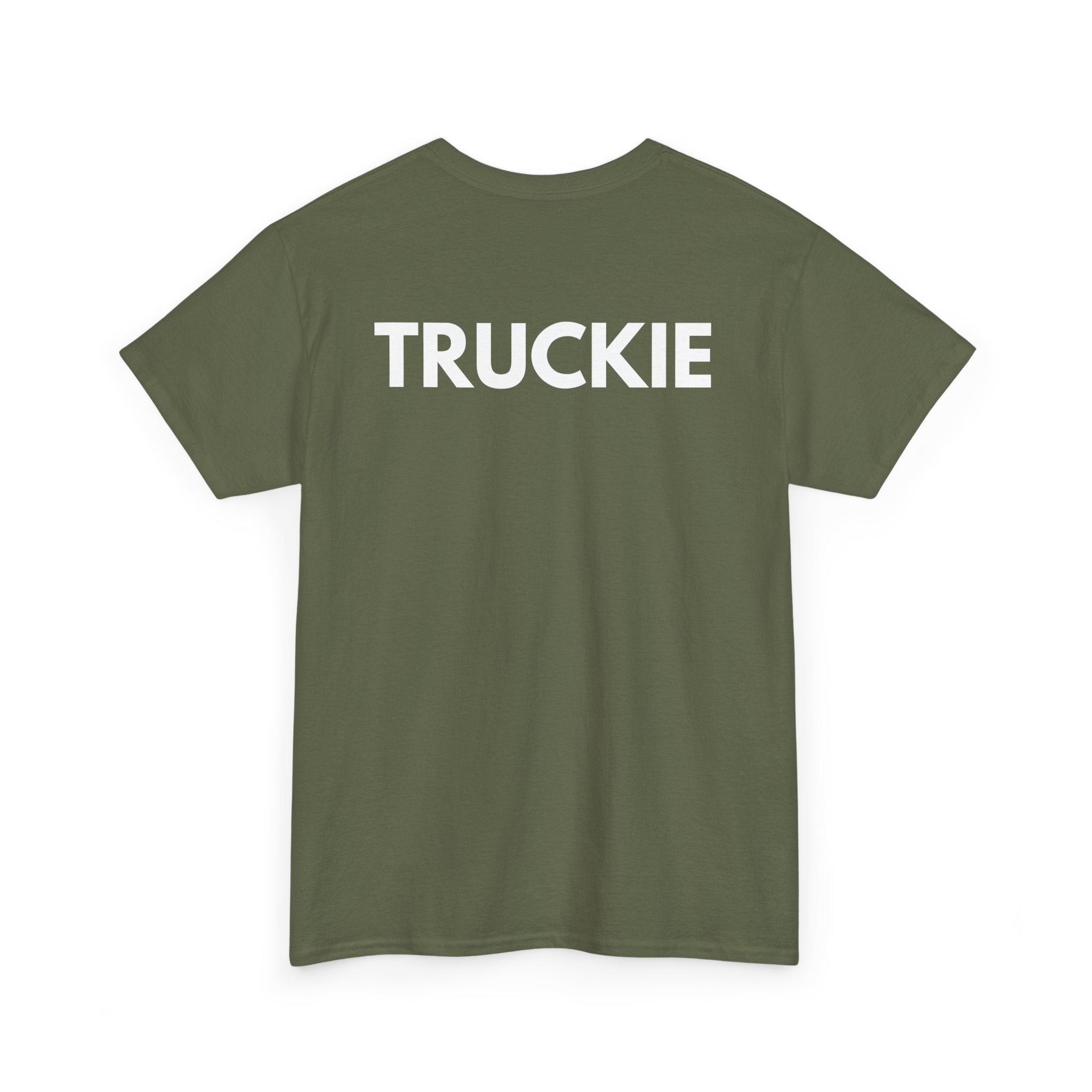 Truckie T-Shirt | Professional Driver Back-Print Work Tee 🚛