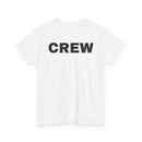 Crew T-Shirt | Professional Event & Staff Back-Print Tee 👥