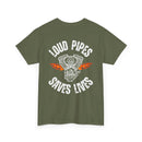 Loud Pipes Save Lives T-Shirt – Bold Biker Statement