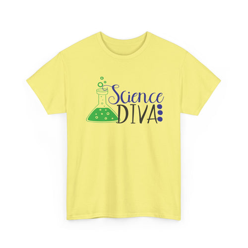 Science Diva T-Shirt - Perfect for Women Who Love Science