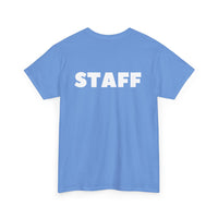 Staff Unisex T-Shirt (Back Print)