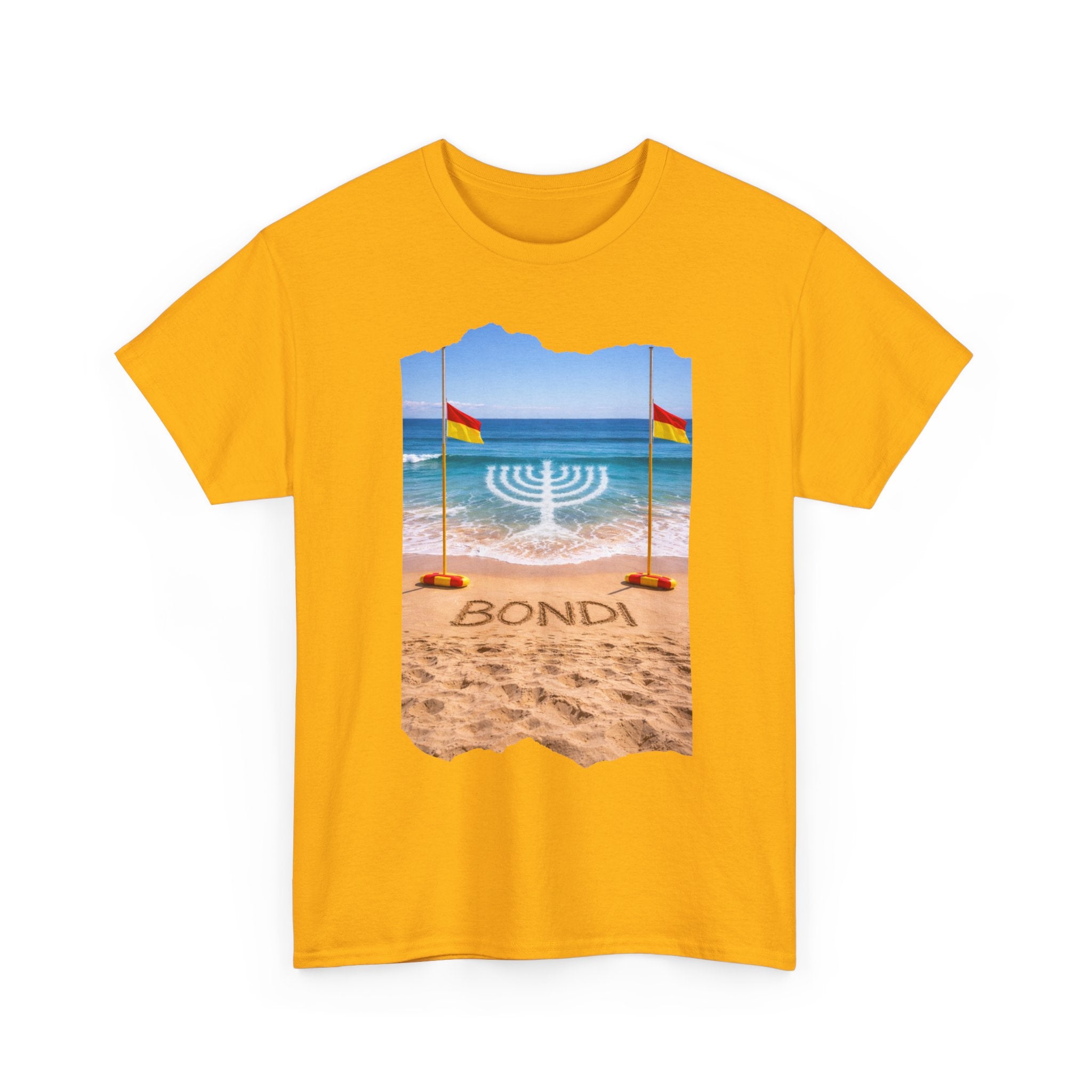 Bondi Beach Remembered T-Shirt | A Moment of Silence, Strength & Solidarity