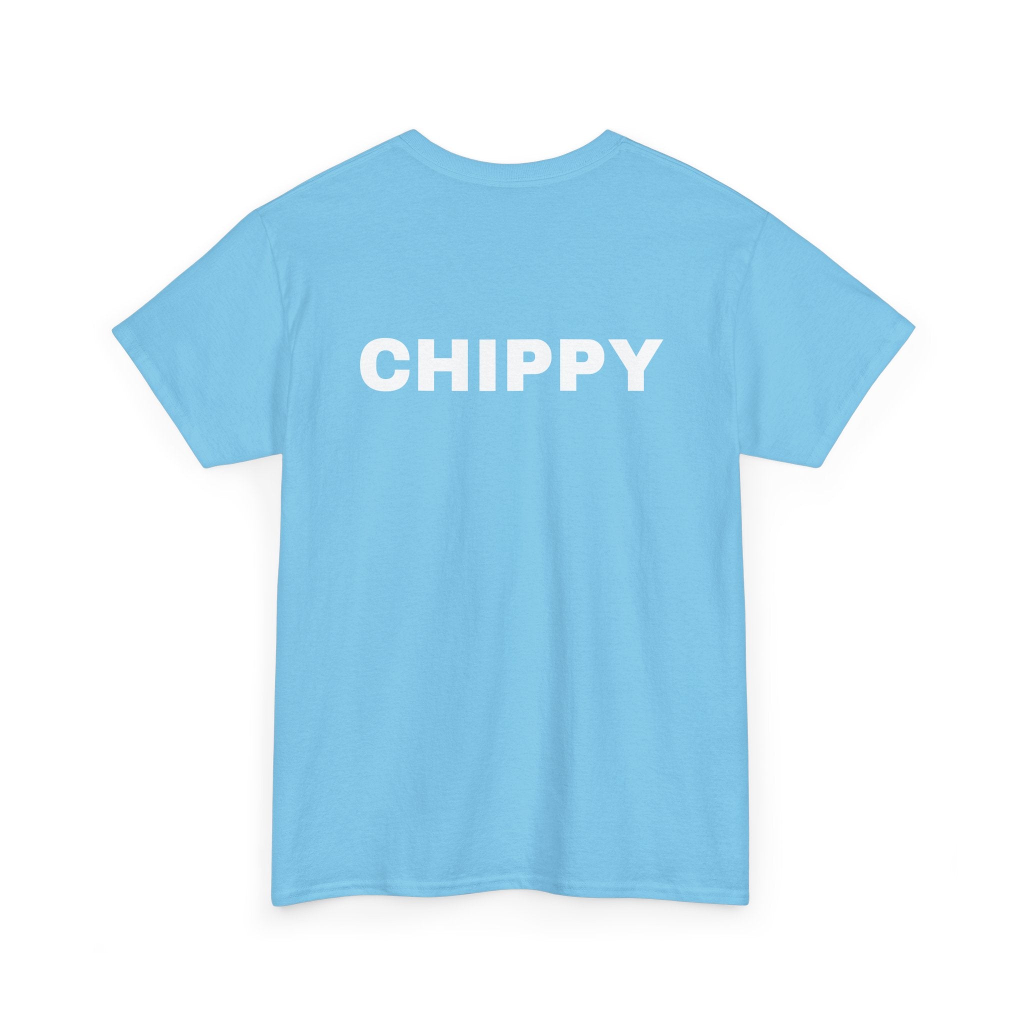 Chippy Unisex T-Shirt (Back Print) | Great Carpenter T-Shirt