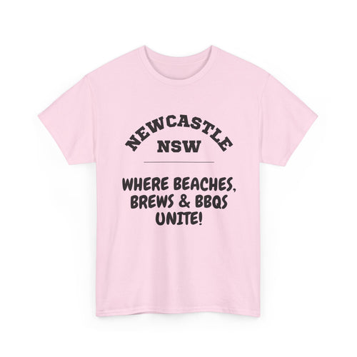 Newcastle NSW T-Shirt | Beaches, Brews & BBQ's Tee 🍻🇦🇺