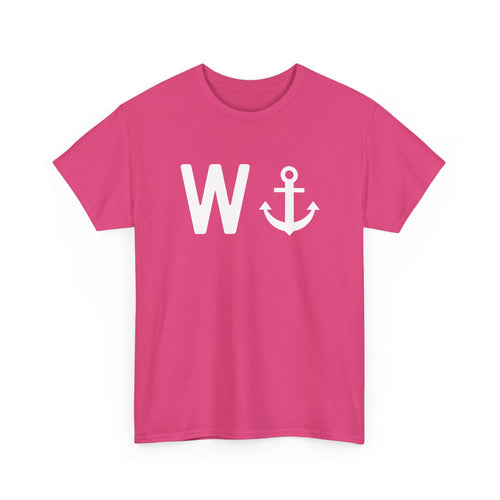 W Anchor (Wanker) T-Shirt – Witty and Cheeky Design