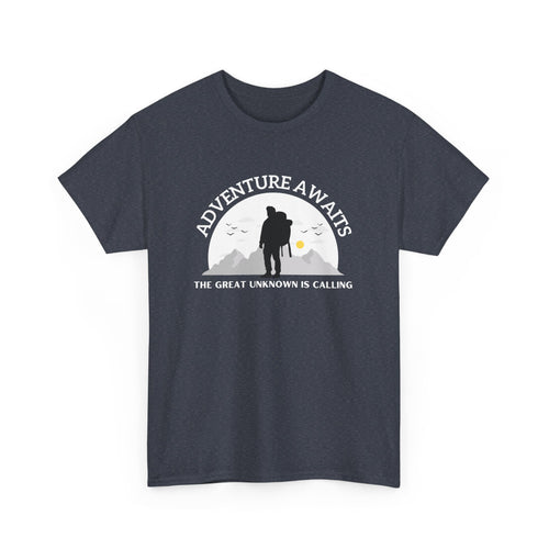 Adventure Awaits Hiking T-Shirt | Explore the Outdoors in Style