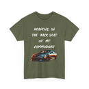 Heaven’s in the Back Seat of My Commodore T-Shirt – Classic Aussie Car Tee