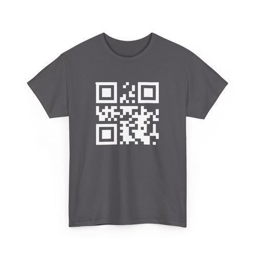 Mystery QR Code T-Shirt – Scan to Reveal the Hidden Message 👕😂