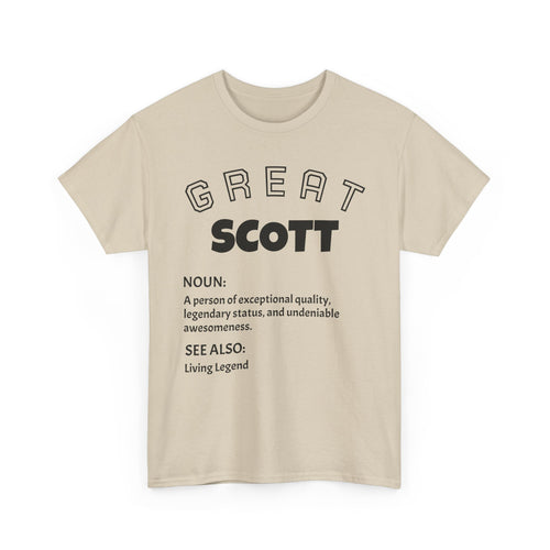 Custom Name Definition T-Shirt | Personalised Living Legend Tee 👤✨