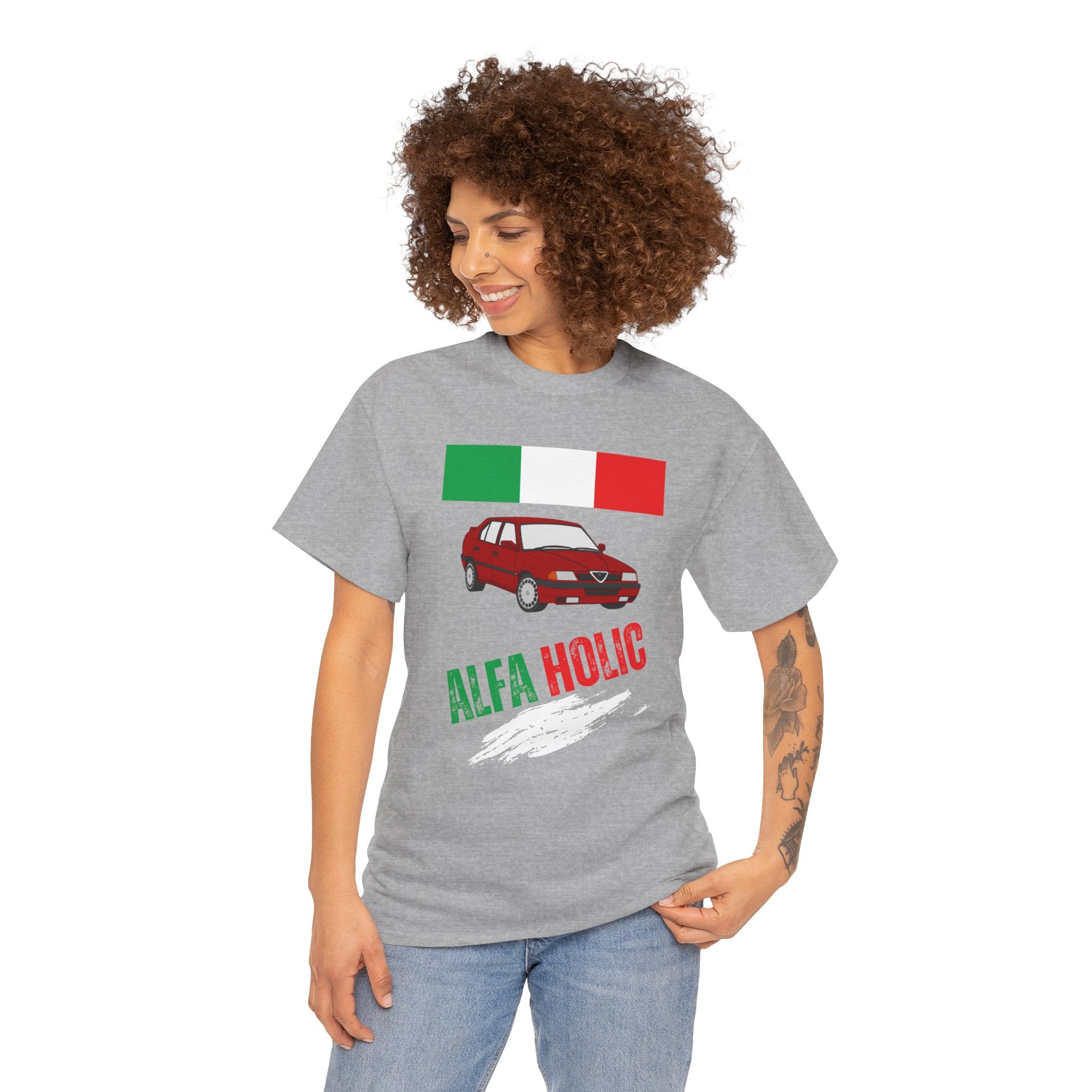 Alfa Holic T-Shirt for Alfa Romeo Enthusiasts