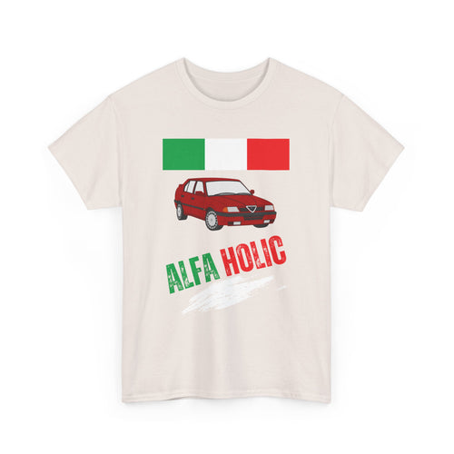Alfa Holic T-Shirt for Alfa Romeo Enthusiasts