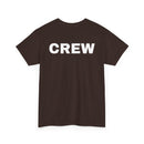 Crew T-Shirt | Professional Event & Staff Back-Print Tee 👥