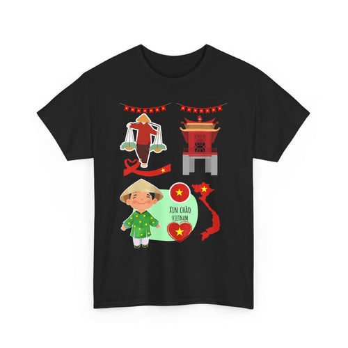 Xin Chao Vietnam T-Shirt – Celebrate Vietnamese Culture