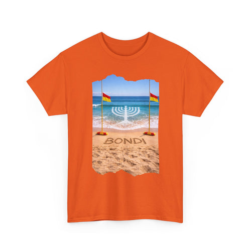Bondi Beach Remembered T-Shirt | A Moment of Silence, Strength & Solidarity