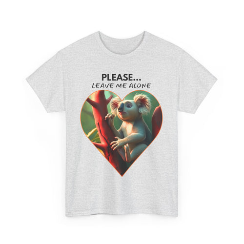 Please, Leave Me Alone Koala T-Shirt – Gentle Aussie Message