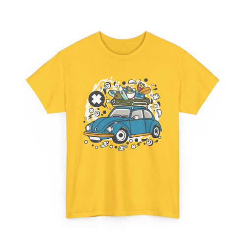 Fishing Tour VW Beetle T-Shirt – Fishing & Peace Vibes