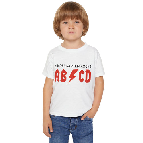 Kindergarten Rocks - AB CD, Kids T-Shirt
