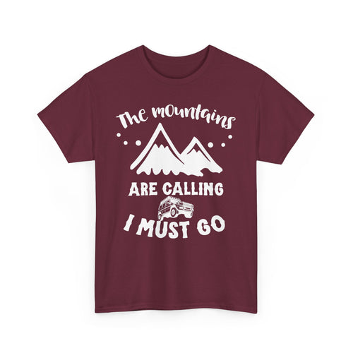 The Mountains Are Calling 4WD T-Shirt – Adventure Awaits!