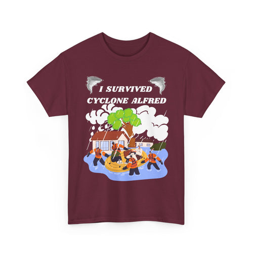 I Survived Cyclone Alfred T-Shirt | Weather Commemorative T-Shirt