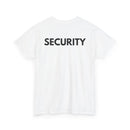 Security T-Shirt | Professional High-Visibility Back Print Tee 🛡️