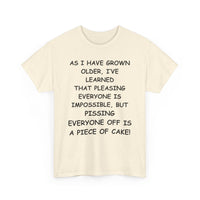 Pissing Everyone Off Is Easy, Funny T-Shirt – Sarcastic Humour Tee
