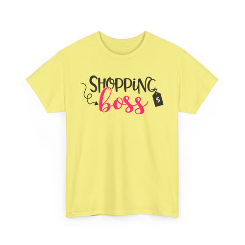 Shopping Boss T-Shirt for Women – Empower Your Inner Shopaholic