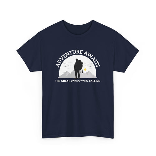 Adventure Awaits Hiking T-Shirt | Explore the Outdoors in Style