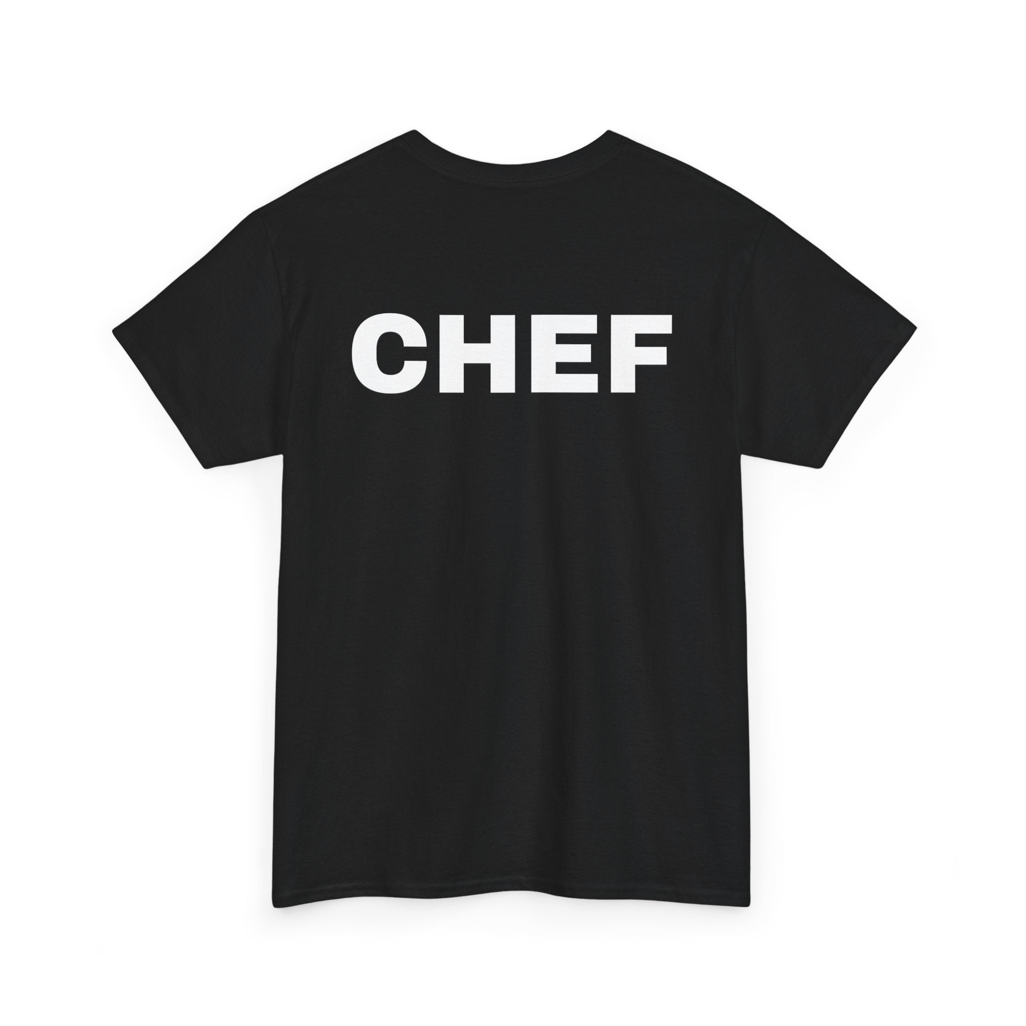 Chef T-Shirt | Professional Kitchen & Culinary Back-Print Tee 👨‍🍳