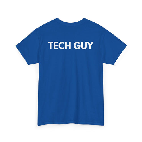 Tech Guy T-Shirt | Professional IT & Support Back-Print Tee 💻