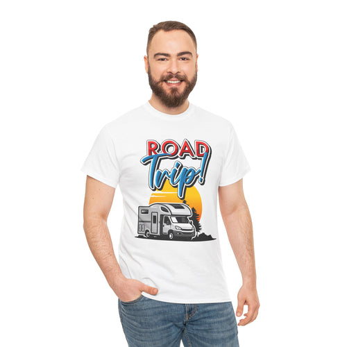 Road Trip T-Shirt – Motorhome Adventure in the Wilderness