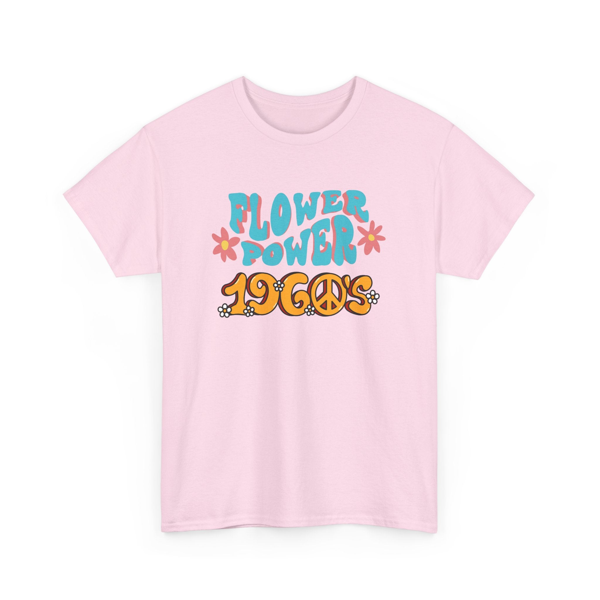 Flower Power T-Shirt – Embrace the 1960s Vibes