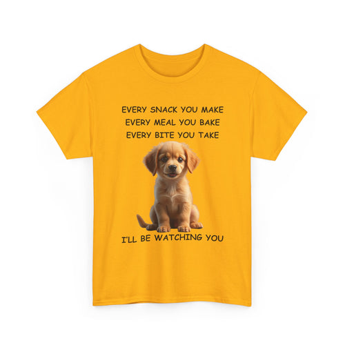 Custom Dog Photo T-Shirt | Every Snack You Make Funny Pet Tee – 🐶📸