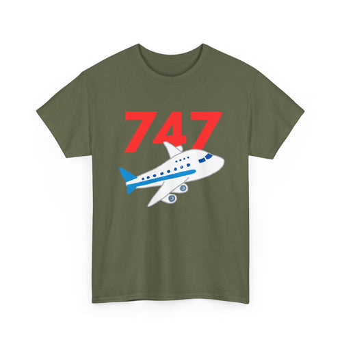 747 Jumbo Jet T-Shirt ✈️ – Classic Aviation Tee for Plane Lovers