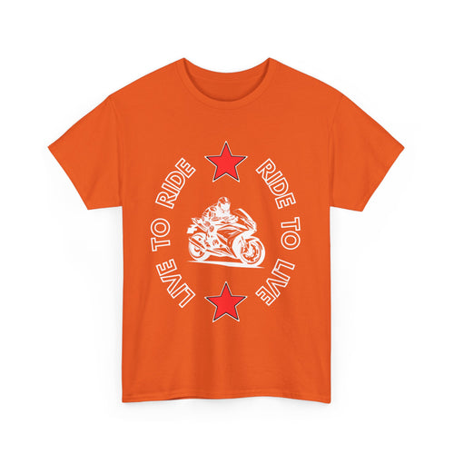Live to Ride, Ride to Live | Sports Bike T-Shirt