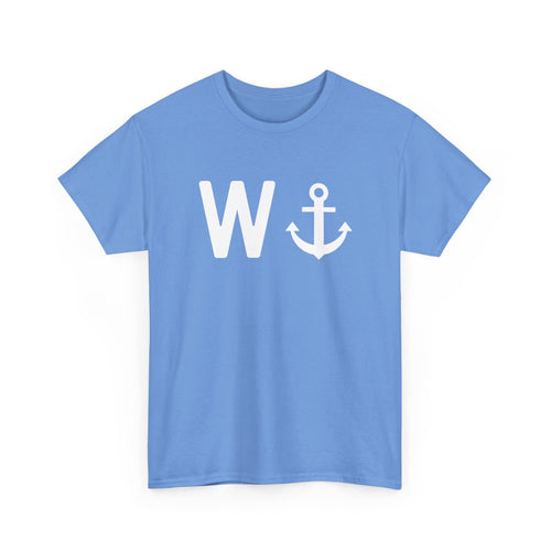 W Anchor (Wanker) T-Shirt – Witty and Cheeky Design